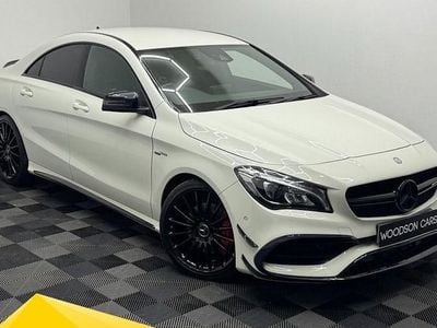 Used Mercedes CLA45 AMG AMG 381 HP (280 kW) 2016 White Sedan