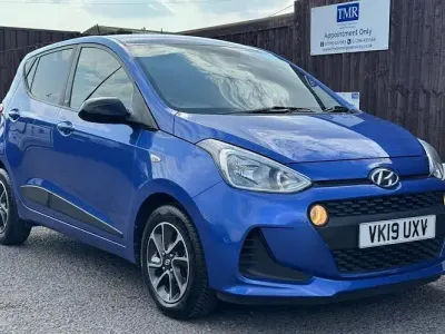 Used Hyundai i10 GO! 67 HP (49 kW) 2018 Blue Hatchback