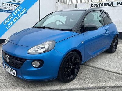 Used Vauxhall Adam S 70 HP (51 kW) 2017 Blue Hatchback