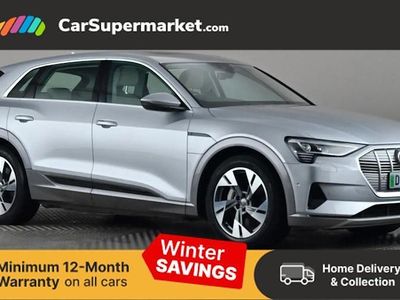 Silver Used 2020 Audi e-tron Design SUV | £20,697 (Good price)