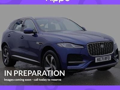 Blue Used 2021 Jaguar F-Pace S SUV | £24,880 (Fair price)