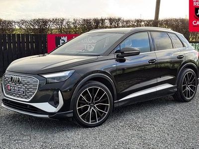 Used 2022 Audi Q4 e-tron S-Line SUV | £21,950 (A bit pricey)