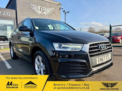 Used Audi Q3 S-Line 150 HP (110 kW) 2018 Black SUV