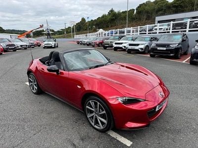 Red Used 2018 Mazda MX5 Inclusive Cabriolet | £16,500 (A bit pricey)