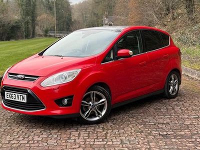 Used Ford C-MAX Titanium X 115 HP (84 kW) 2013 Red MPV