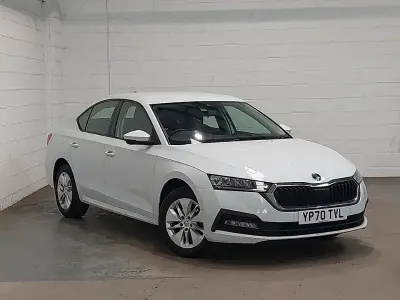 Gebraucht Skoda Octavia SE Technology 110 PS (80 kW) 2021 Weiß Kleinwagen
