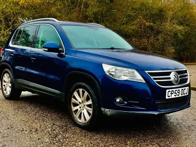 Used VW Tiguan SE 170 HP (125 kW) 2009 Blue SUV