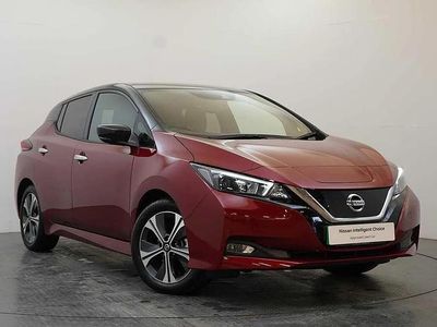 Used Nissan Leaf N-Connecta 108 kW (147 HP) 2022 Red Hatchback