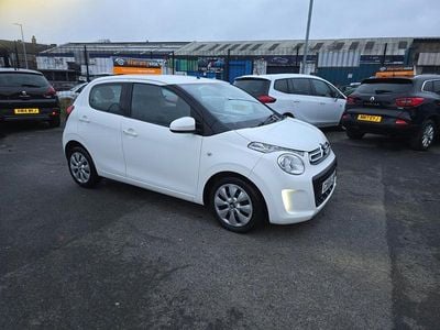 Used Citroën C1 Feel 82 HP (60 kW) 2015 White Hatchback