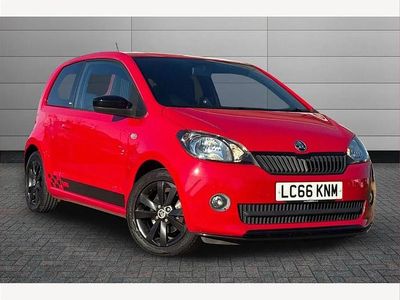 Used Skoda Citigo Monte Carlo 60 HP (44 kW) 2016 Red Hatchback