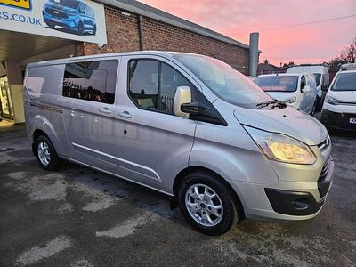 Silver Used 2015 Ford Transit Custom Limited Van | £7,990