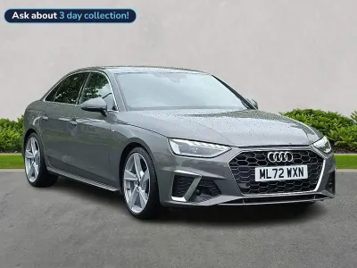 Used Audi A4 S-Line 150 HP (110 kW) 2022 Grey Sedan