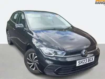Used VW Polo Life 95 HP (69 kW) 2023 Black Hatchback