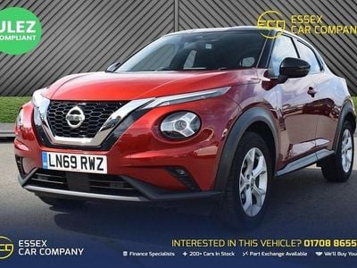Used Nissan Juke N-Connecta 117 HP (86 kW) 2020 Red SUV