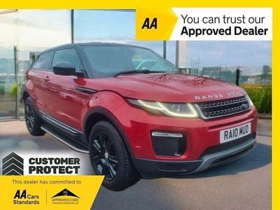Red Used 2016 Land Rover Range Rover evoque SE Coupe | £10,995 (Good price)