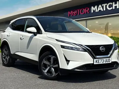 Used Nissan Qashqai N-Connecta 158 HP (116 kW) 2024 White SUV