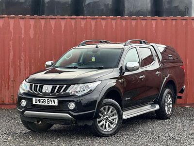 Black Used 2018 Mitsubishi L200 Warrior Pickup | £15,495 (Fair price)