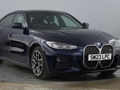 Used BMW i4 M Sport 246 kW (335 HP) 2023 Blue Sedan