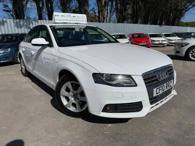 Used Audi A4 2010 White Sedan