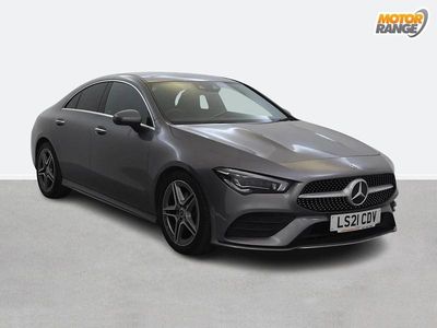 Grey Used 2021 Mercedes CLA180 AMG Line Premium Plus Sedan | £21,195 (Fair price)