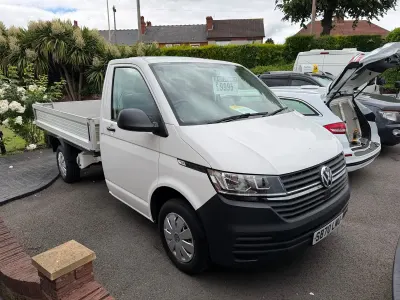 Used VW Transporter 150 HP (110 kW) 2020 White Van