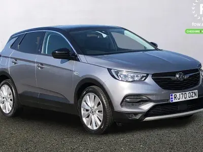 Used Vauxhall Grandland X Elite 131 HP (96 kW) 2020 Grey SUV