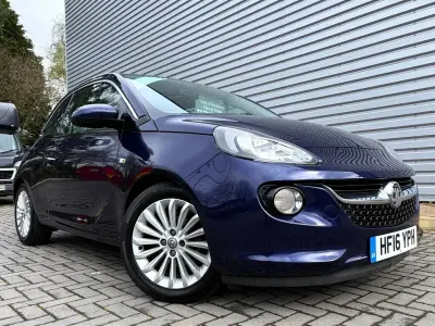 Used Vauxhall Adam Glam 70 HP (51 kW) 2016 Blue Hatchback