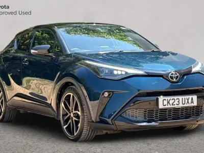 Used Toyota C-HR Sport 122 HP (89 kW) 2023 Midnight teal bitone SUV