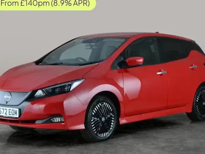 Usado Nissan Leaf Tekna 160 kW (218 HP) 2022 Vermelho Citadino
