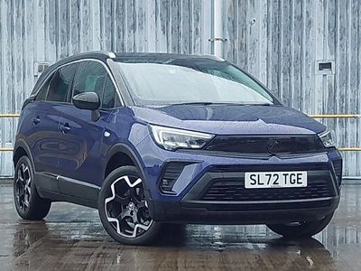 Blue Used 2022 Vauxhall Crossland Ultimate SUV | £13,998 (Fair price)
