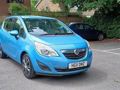Used Vauxhall Meriva 130 HP (95 kW) 2011 Blue MPV