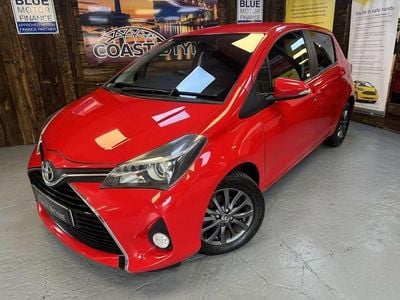 Red Used 2016 Toyota Yaris Hatchback | £6,890 (Fair price)