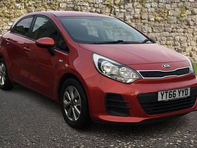 Red Used 2016 Kia Rio Hatchback | £5,295 (Fair price)