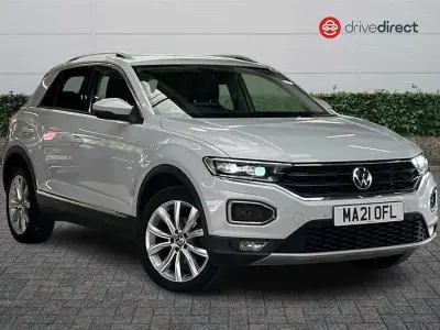 Usado VW T-Roc SEL 150 HP (110 kW) 2021 Prateado SUV