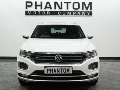 Used VW T-Roc R-line 115 HP (84 kW) 2019 White SUV