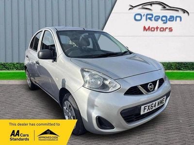 Silver Used 2014 Nissan Micra Visia Hatchback | £4,395 (Fair price)