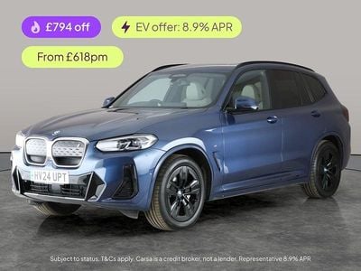 Blue Used 2024 BMW iX3 M Sport SUV | £33,960 (Super price)