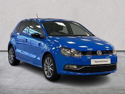 Used VW Polo Design 2015 Blue Hatchback