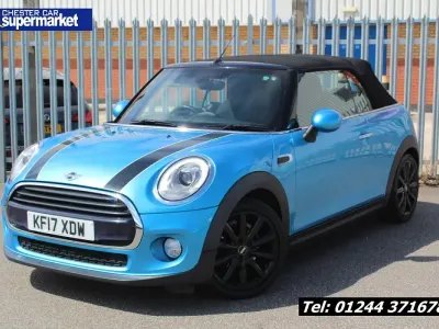 Used Mini Cooper Cabriolet 2017 Blue Cabriolet