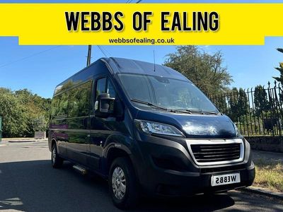 Blue Used 2019 Peugeot Boxer Van | £17,995 (Expensive)