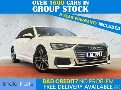 Usado Audi A6 S-Line 204 CV (150 kW) 2018 Blanco Familiar