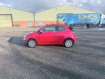Red Used 2018 Fiat 500 Lounge Cabriolet | £4,995 (Good price)