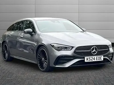 Used Mercedes CLA220 AMG Line Premium Plus 190 HP (139 kW) 2024 Mountain grey Sedan