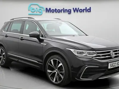 Used VW Tiguan R-line 150 HP (110 kW) 2022 Black SUV