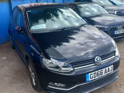 Usado VW Polo Match 2016 Negro Utilitario