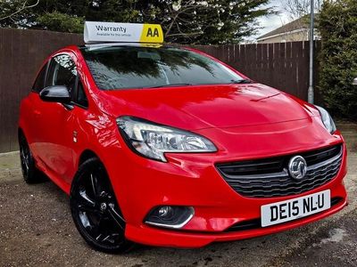 Used Vauxhall Corsa Edition 70 HP (51 kW) 2015 Red Hatchback