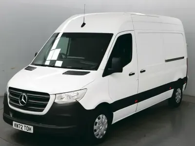 Używany Mercedes Sprinter Premium 150 KM (110 kW) 2022 Biały Van
