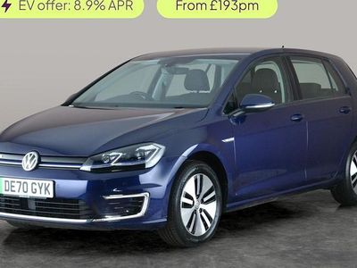 Used VW e-Golf 100 kW (136 HP) 2019 Blue Hatchback