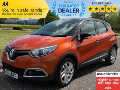 Gebraucht Renault Captur Dynamique 90 PS (66 kW) 2014 Orange SUV