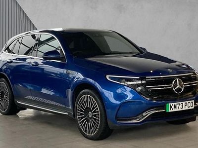 Used Mercedes EQC400 AMG Line Premium 300 kW (408 HP) 2023 Blue SUV